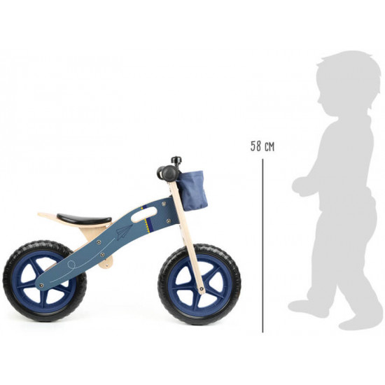 Balance Bike Blue Paper Airplane Balance Bike Blue Paper Airplane